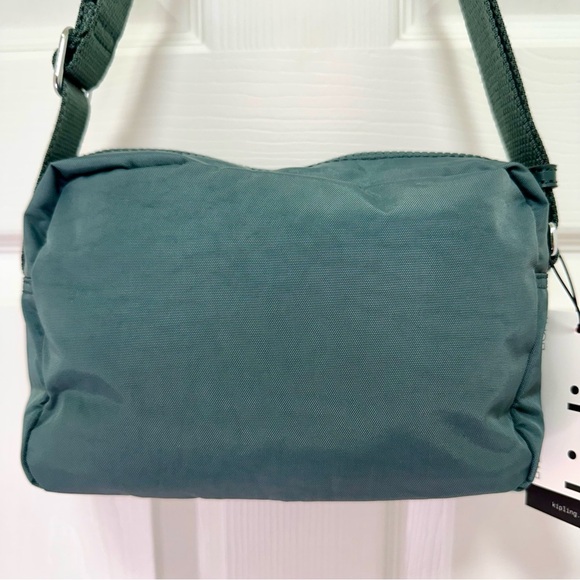 Kipling Crossbody Bag Teal Color Water-Repellent Nylon - Picture 4 of 14